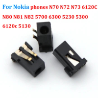 5pcs Power DC jack connector 7.5mm charging socket for Nokia phones N70 N72 N73 6120C N80 N81 N82 5700 6300 5230 5300 6120c 5130