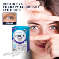 Eye drops relieve redness Eyestrain dry vision blurred moisturizing eye care solution