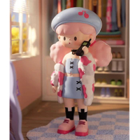 Molinta Popcorn Sister Gossip Club Series Blind Box Toys Kawaii Anime Figure Dolls Caixa Surprise Mystery Box Girl Birthday Gift