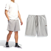 【adidas 愛迪達】Shmoo Fw Short 男款 女款 灰色 亞版 運動 休閒 短褲 JC7650