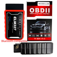 obd2 scanner automotivo elm327 Bluetooth-compatible v1.5 diagnostic obd2 ios Android WIFI PIC18F25K80 Chip smart scan tool