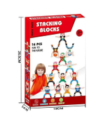 ของเล่นตัวต่อ Stacking Blocks สีหลากสี