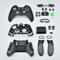For Xbox One Elite 1 Controller Shell Black Full Set Replacement Shell Xbox One Accessories