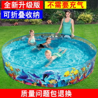寵物狗狗洗澡盆大型可折疊兒童游泳池成人超大家用睡蓮釣魚養魚池