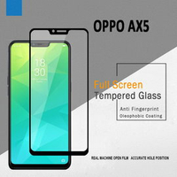 【超取免運】美特柏2.5D OPPO AX5 / AX7 / AX5s 彩色全覆蓋鋼化玻璃膜 全膠帶底板 手機螢幕貼膜 防刮防爆