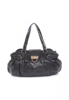 Salvatore Ferragamo Pre-Loved Salvatore Ferragamo Gancini Handbag tote bag leather black