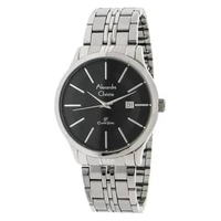 Alexandre Christie AC 8348 MD Jam Tangan Pria Classic Stainless Steel Analog dengan Fitur Tanggal - 