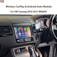 AZTON OEM Upgrade Apple CarPlay Module For VW Touareg RNS850 2010-2017 Airplay Android Auto Video Interface Retrofit