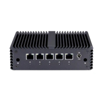 Free Shipping Qotom Mini PC 5* I225-V B3 2.5G Lan N4000 J4125 Pfsense Firewall Router Mini PC Q750G5