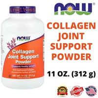NOW Foods Collagen Joint Support Powder Bubuk Glucosamine MSM | 11 Oz. / 312 gr