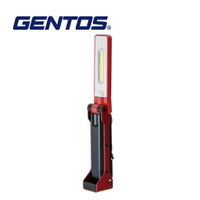 【Gentos】多方向工作照明燈- USB充電 125流明 IP64 GZ-210 內附3.7V 800mAh充電電池