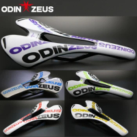 Odinzeus-Full Carbon Fiber Road Bicycle Saddle, Mountain Bike Seat Cushion, MTB Road Fold Bike Front Seat