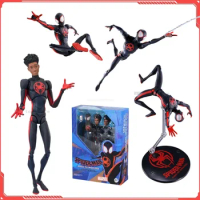 Anime Spider-Man Sh Figuarts Miles Morales Gwen Shf Action Figures Marvel Spider-Verse Figurine Spiderman Figure Pvc Model Toys