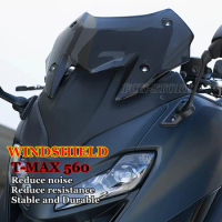 New Motorcycle Parts Front Wind Deflector For Yamaha T-MAX 560 T-MAX560 Sports WindScreen TMAX 560 TMAX560 Windshield 2023