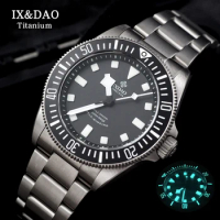 New IPOSE IX&amp;DAO 39mm Titanium Diver Watch for Men Automatic Mechanical Wristwatch PT5000 Movement Sapphire 20Bar WaterResistant