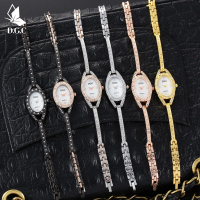 D.G.C Jam Tangan Cewek Gelang Jam Quartz Jam Arloji Jam Fashion Jam Analog Wanita TERBARU murah W228