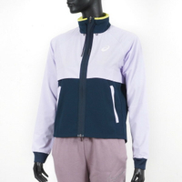 Asics Match Jacket [2042A211-502] 女 平織外套 海外版 運動 網球 服飾 輕盈 紫