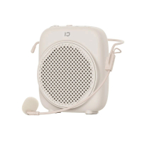 十度S513小蜜蜂擴音器 腰咪 擴音器 收音機 附頭戴咪(2026/9月最新款)無線頂版大公率輸出 白色