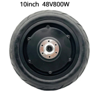 10 inch motor, disc brake, wheel hub motor, scooter modification kit 48V800W wheel hub motor, 10 * 2.7-6.5