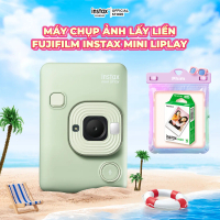 Máy Ảnh Chụp Lấy Liền Instax Fujifilm Mini Liplay 2 - Bảo Hành 1 Năm