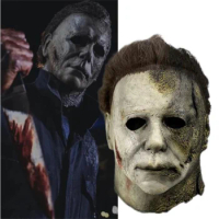 Hot Movie Michael Myers Mask 1978 Halloween Movie Latex Scary Mask Realistic Horror Mask Scary Cosplay Mask Costume Party Mask