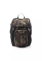 Prada Pre-Loved Prada TESSUTO CAMOUFLAG Backpack rucksack camouflage camouflage Nylon black Khaki gr