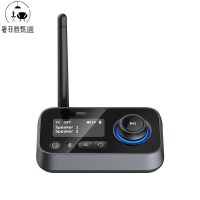 12h出貨 功放機 110V擴大機 二合一藍牙音頻接收/發射器音響功放電視SPDIF同軸光纖轉換藍牙器