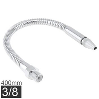 3/8 Inch 390mm Metal Flexible Water Oil Cooling Tube with Round Nozzle for CNC Machine / Lathe / Milling