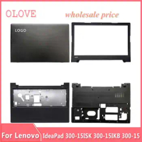 NEW For Lenovo IdeaPad 300-15ISK 300-15IKB 300-15 Laptop LCD Back Cover Front Bezel Upper Palmrest Bottom Case Keyboard Hinges