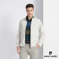 Pierre Cardin皮爾卡登 男款 都會休閒立領薄夾克-卡其色 (5227603-84)