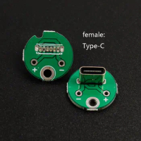 1Pcs Vertical Type-C USB 3.1 Female Head Connector PCB Converter Adapter Breakout Test Board