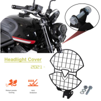 NEW For Trident 660 2021 2022 Front Headlight Grille Cover Protector Motorcycle Accessories Black For TRIDENT660 For trident660
