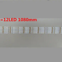 100% New 14pcs/Kit LED strips for PHILIPS 55 TV 55PUS6272 BDL5530QL 00 55PUT6400 12 TPT550U2 LB55043 EVTLBM550P0601 DC 2 L