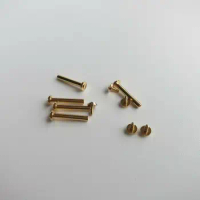 Set of 1.5mm Thick Screw Type Brass T Bar Assortment Kit for Watch Bracelet W4484