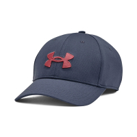 Under Armour 棒球帽 Blitzing Baseball Cap 海軍藍 紅 男女款 可調節 透氣 老帽 UA 1376701044
