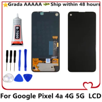 Original For Google Pixel 4a 4G LCD G025J Display Screen Touch Digitized Assembly Replacement For Google Pixel 4a 5G GD1YQ LCD
