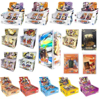 A Case T4 W5 Kayou Original Naruto Cards Collection Booster BOX Full Set Naruto Bronzing Inheritance Rare BP CR Collection Cards