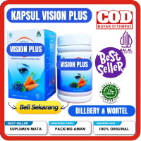 KAPSUL VISION PLUS ISI 60 - KAPSUL VISION PLUS ABABIL HERBAL EKSTRAK BILLBERY DAN WORTEL KAPSUL BILL