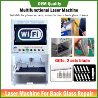 LG500 LG600 Automatic Cold Light Laser Machine For Mobile Phone Back Glass Cover Frame Separation Fast Removal Repair Machine
