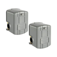 2Pc Pessure Switch for Well Pump, 30-50Psi Water Pressure Switch, 1/4In Female NPT Water Pump Pressure Control Switch