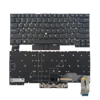 US New For Lenovo Thinkpad T490s T495s Keyboard no backlit No Pointer