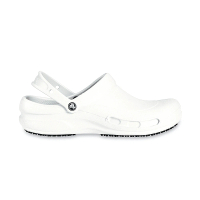 【Crocs】Bistro Whi Cemented 男鞋 女鞋 白色 防滑 速乾 工作 卡駱馳 涼拖鞋 10075-100