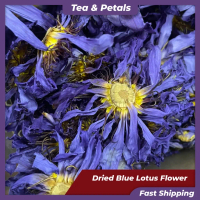 [High Quality] Dried Blue Lotus Flower Tea Helps Insomnia Sleep Aid