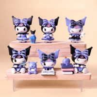 Miniso Mingchuang Youpin Kuromi Lucky Series Blind Box Trendy Play Handmade Toy Peripherals Decorative Gifts