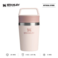 STANLEY The Café-To-Go Travel Mug | 8 OZ Coffee Tumbler Cup sejuk flask combo