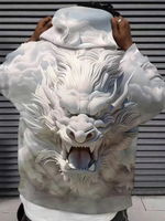 2025 เสื้อฮู้ดพิมพ์ 3D อนิเมะญี่ปุ่นใหม่ แฟชั่นผู้ชายผู้หญิง เซ็กซี่ ชุดซามูไร เสื้อฮู้ดลำลอง เสื้อก