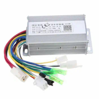 36V/48W 350W Waterproof Design Brush Speed Motor Controller for Electric Scooter Bicycle E-Bike Tricycle Controller
