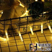 Fit Vitae羋恬家居 USB充電 節慶居家佈置LED燈飾(暖白氣泡-3m)