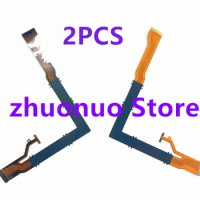 2PCS For Casio ZR3500 ZR3600 ZR2000 LCD Screen Display Hinge Shaft Rotating Flex Cable NEW