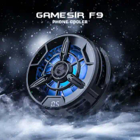 GameSir F9 Mobile Phone Cooler Magnetic Attraction Semiconductor Snowgon Mobile Cooling Gamepad for IPhone/Android Mobile phones